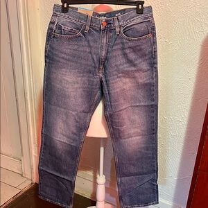 Goodfellow & Co Blue Straight Jeans with Faded Wash